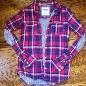 Mossimo plaid blouse